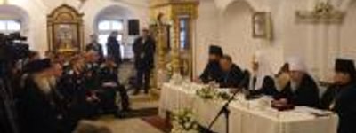 Патриарх Кирилл принял делегацию казачьих атаманов Украины