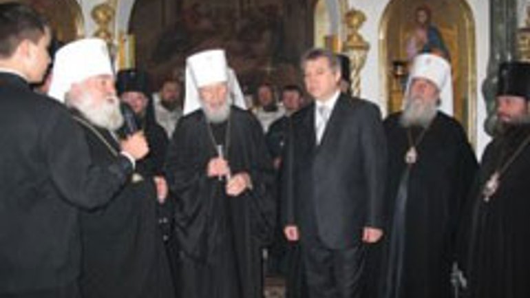 Предстоятель УПЦ благословил губернатора Черкащины на руководство областью - фото 1