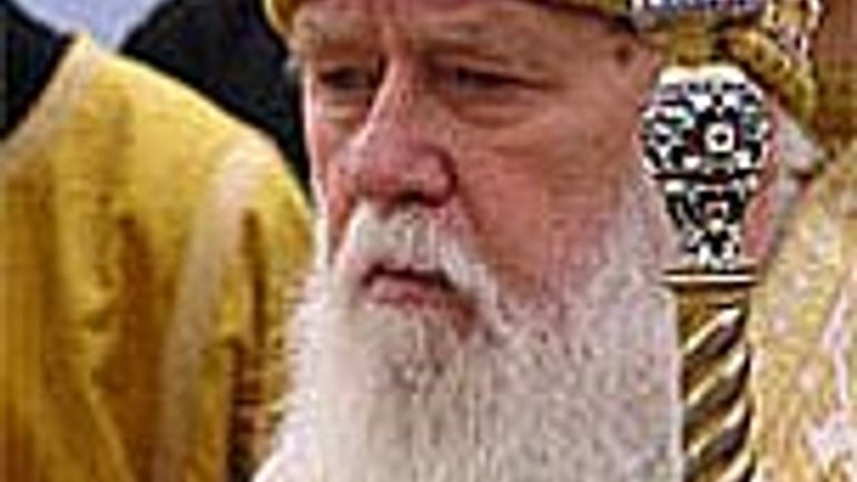 Патриарх Филарет также желает преодоления раскола украинской Церкви еще при жизни Митрополита Владимира - фото 1