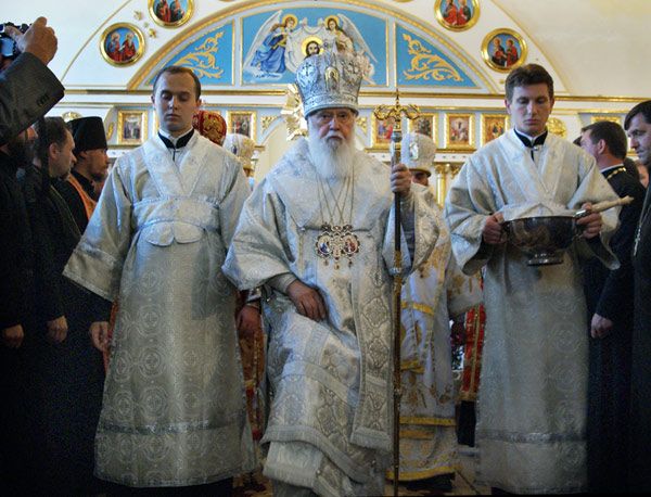Патриарх Филарет в Виннице освятил 'выстраданный' кафедральный собор - фото 54849