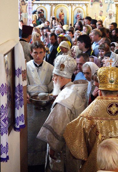 Патриарх Филарет в Виннице освятил 'выстраданный' кафедральный собор - фото 54851